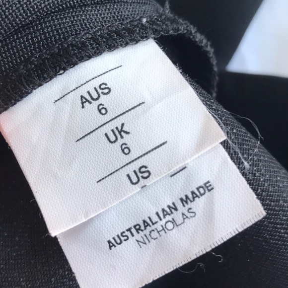 NICHOLAS Black Cocktail Dress - Picture 6 of 7